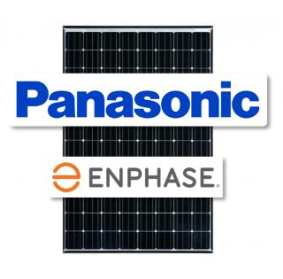 Panasonic Solar PV Panels with Enphase microinverter