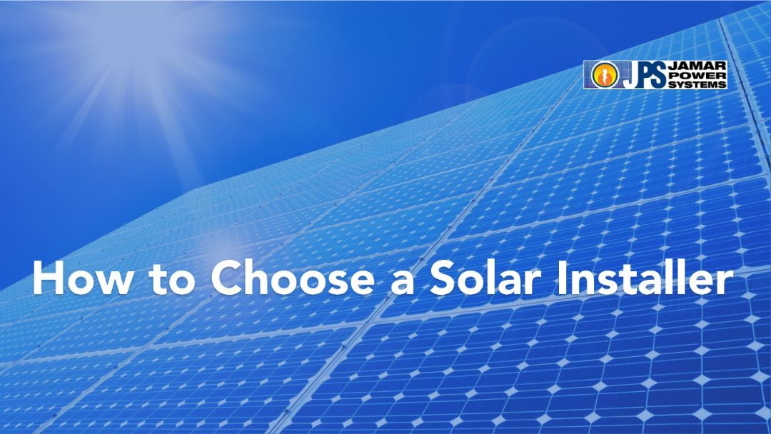 How to Select a Solar Installer Title Image
