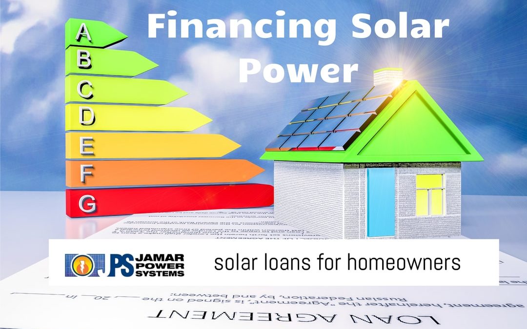 Financing Solar Power graphic