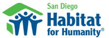 Habitat for Humanity - san diego -logo