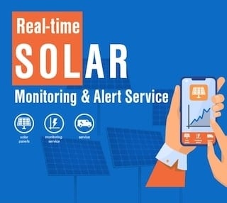 real-time solar monitoring service