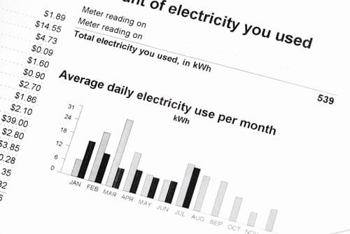 what is your electricity usage