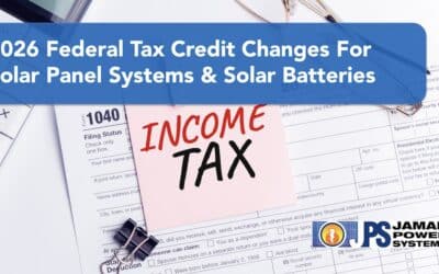 2026 Federal Tax Credit Changes For Solar Energy Systems